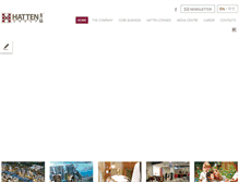Tablet Screenshot of hattengrp.com